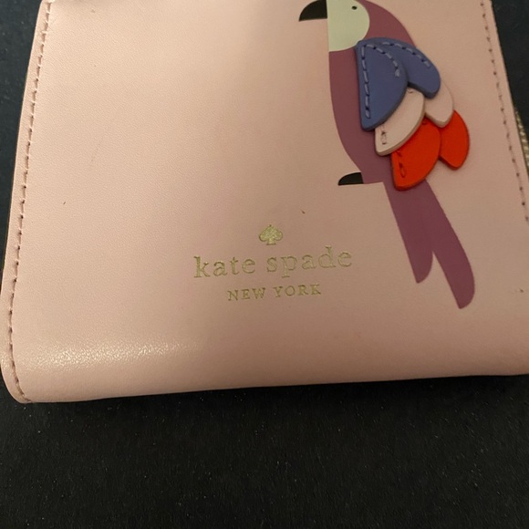 Kate Spade Flock Party Small L-Zip Bifold Wallet - Picture 6 of 8